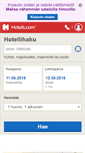 Mobile Screenshot of fi.hotels.com