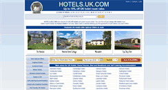 Desktop Screenshot of hotels.uk.com