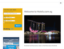 Tablet Screenshot of hotels.com.sg