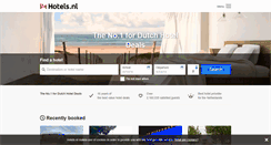 Desktop Screenshot of hotels.nl