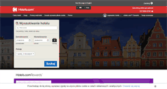 Desktop Screenshot of pl.hotels.com