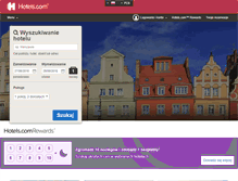 Tablet Screenshot of pl.hotels.com