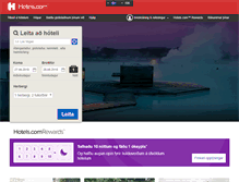 Tablet Screenshot of is.hotels.com