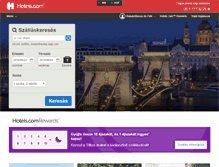 Tablet Screenshot of hu.hotels.com