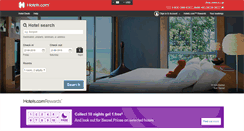 Desktop Screenshot of hotels.com